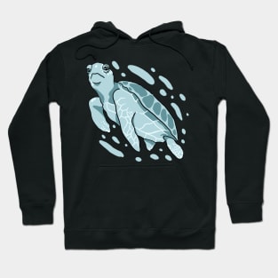 Blue Sea Turtle Hoodie